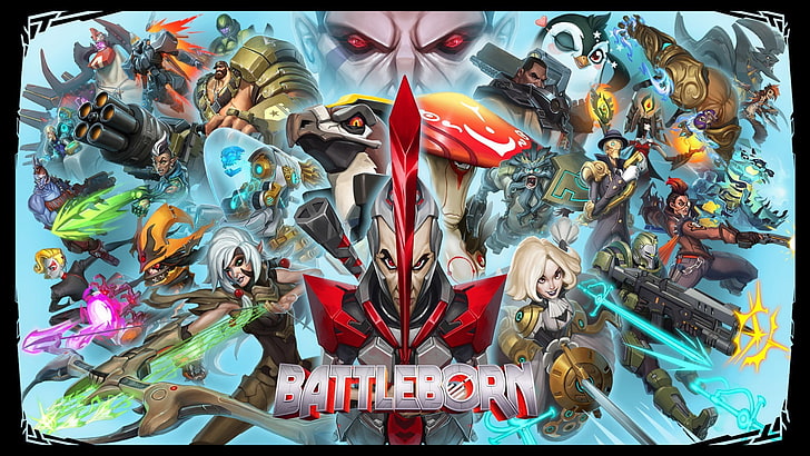 Videospiele, Battleborn (Videospiel), HD-Hintergrundbild