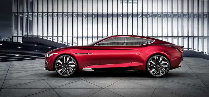 2020 Otomobil, 6k, elektrikli otomobiller, MG E-Motion, HD masaüstü duvar kağıdı