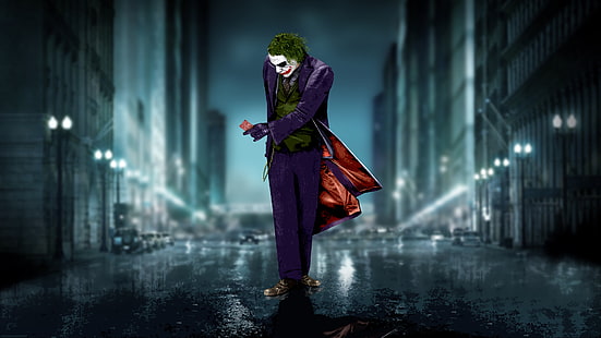 Batman The Dark Knight Joker HD, filmer, the, dark, batman, riddare, joker, HD tapet HD wallpaper