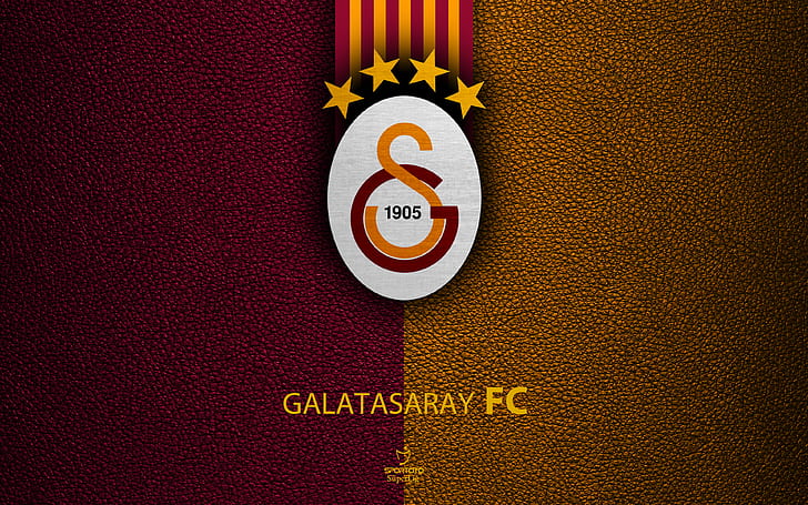 Futebol, Galatasaray S.K., Emblema, Logotipo, HD papel de parede