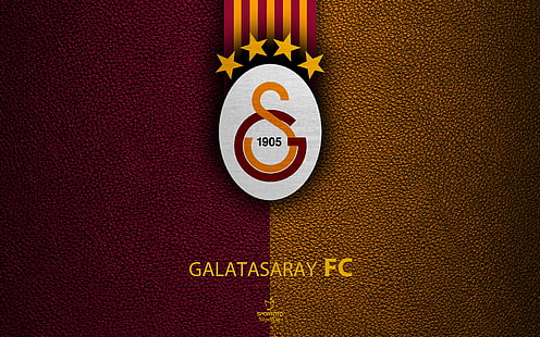 Futebol, Galatasaray S.K., Emblema, Logotipo, HD papel de parede HD wallpaper