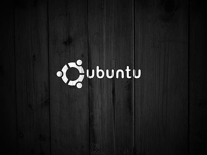 Паркет Ubuntu, черен фон с наслояване на текст, Компютри, Linux, черен, компютър, Linux ubuntu, HD тапет HD wallpaper