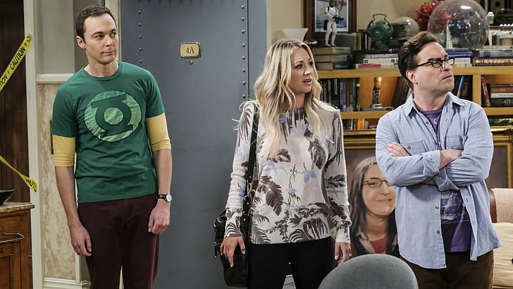 TV Show, The Big Bang Theory, Jim Parsons, Johnny Galecki, Kaley Cuoco, Leonard Hofstadter, Penny (The Big Bang Theory), Sheldon Cooper, HD wallpaper