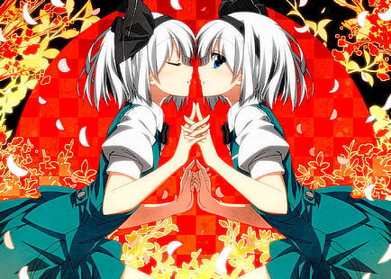Anime, Touhou, Youmu Konpaku, HD wallpaper HD wallpaper
