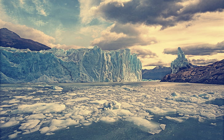 Ледник Перито Морено, Аргентина, природа, лед, ледник, HD обои