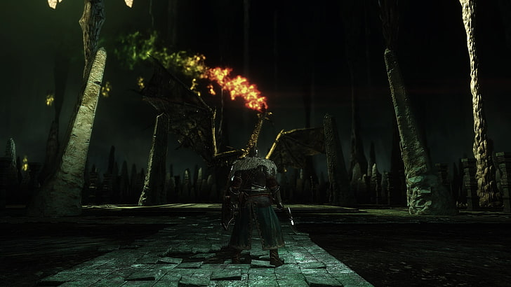 Papel de parede de jogabilidade de Tekken Kazuya, Dark Souls, Dark Souls II, HD papel de parede