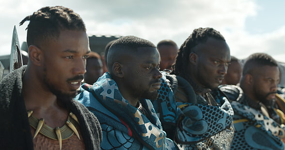 영화, Black Panther, Erik Killmonger, Michael B. Jordan, HD 배경 화면 HD wallpaper