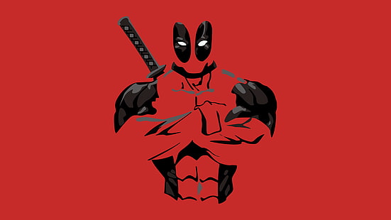 Deadpool-Illustration, Deadpool von Marvel, Deadpool, HD-Hintergrundbild HD wallpaper