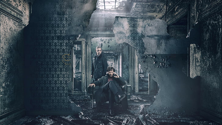 Sherlock Season 4, Benedict Cumberbatch, Martin Freeman, TV Series, 5k, HD  wallpaper | Wallpaperbetter