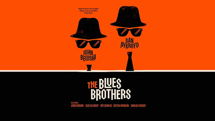 artwork, movies, The Blues Brothers, HD wallpaper