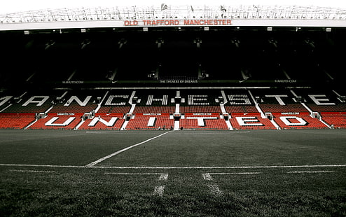 ملعب كرة قدم ، ملعب ، مانشستر يونايتد ، أولد ترافورد، خلفية HD HD wallpaper