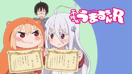 Anime, Himouto! Umaru-chan, Himouto! Umaru-chan R, Taihei Doma, Umaru Doma, Tapety HD HD wallpaper