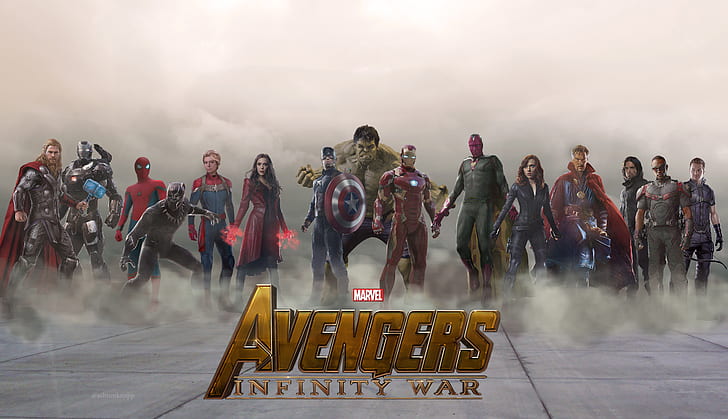 avengers infinity war, infinity war, avengers, hd, 2018 movies, movies, HD wallpaper