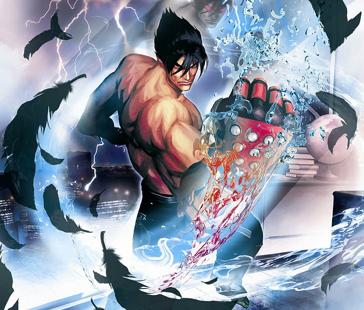 Jin Kazama, Videospiele, Spiele, Jin Kazama, Anime, Tekken, HD-Hintergrundbild