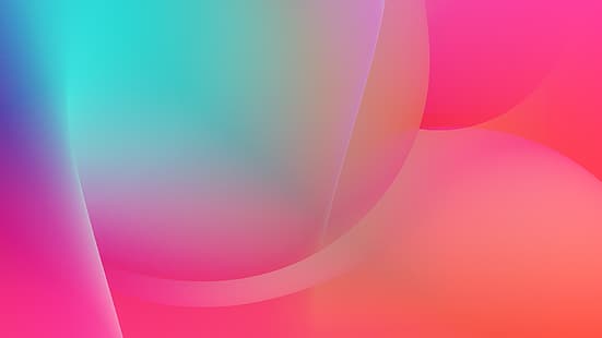 مجردة ، وردي ، دائرة، خلفية HD HD wallpaper