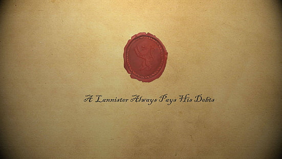 „Игра на тронове“, House Lannister, цитат, HD тапет HD wallpaper