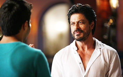 Dilwale Movie Still, weißes Herrenhemd, Filme, Bollywood-Filme, Bollywood, Film, Shah Rukh Khan, HD-Hintergrundbild HD wallpaper