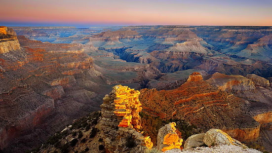 природа, пейзаж, пустыня, каньон, Гранд-Каньон, HD обои HD wallpaper