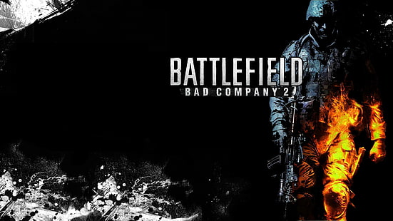 Battlefield Bad Company 2 digital wallpaper, battlefield, bad company 2, soldier, ammunition, graphics, HD wallpaper HD wallpaper
