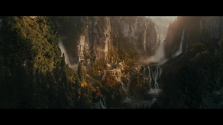 The Lord of the Rings, The Hobbit: An Onexpected Journey, the Rings Lord, Rivendell, HD tapet