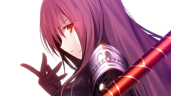 Scathach (FateGrand Order), FateGrand Order, Lancer (FateGrand Order), аниме момичета, аниме, HD тапет HD wallpaper