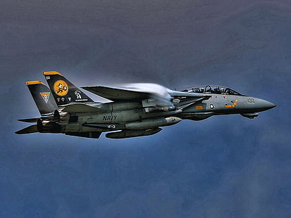 военен изтребител tomcat f14 tomcat реактивни самолети 1024x768 самолет военен HD Art, изтребител, военен, HD тапет HD wallpaper