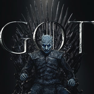 Game of Thrones, The Night King, tv-serie, HD tapet HD wallpaper