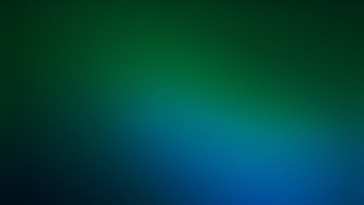 wallpaper biru dan hijau, sederhana, minimalis, gradien, Wallpaper HD
