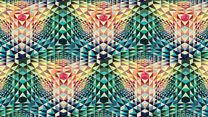 abstract, Andy Gilmore, geometry, pattern, Symmetry, HD wallpaper