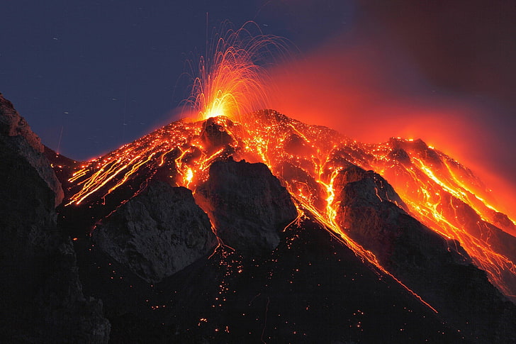 Vulkan, HD-Hintergrundbild