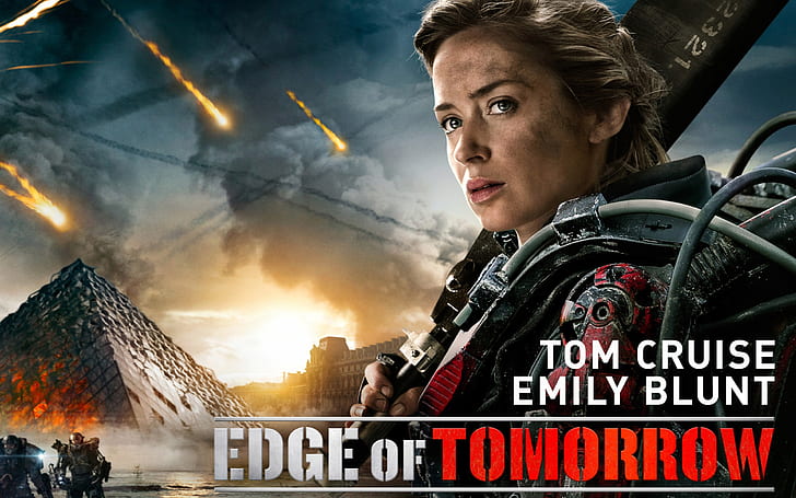 Tom Cruise 4k Edge Of Tomorrow Emily Blunt Hd Wallpaper Wallpaperbetter