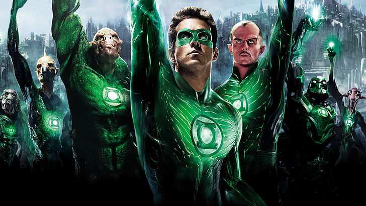 Green Lantern, Sinestro, Tapety HD