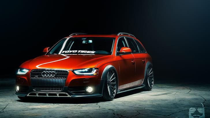 Audi, Allroad, HD wallpaper