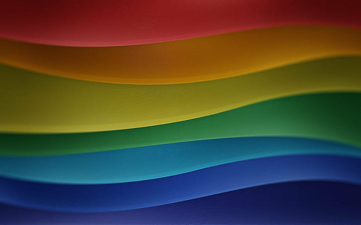 ilustração do arco-íris, planos de fundo, abstrato, azul, padrão, HD papel de parede