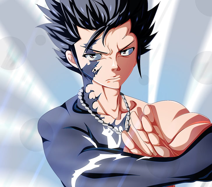 Anime, Fairy Tail, Grey Fullbuster, Tapety HD
