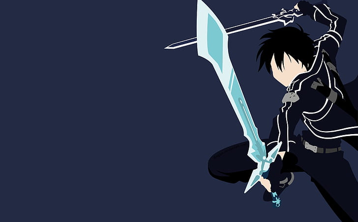 Schwertkunst Online, Kazuto Kirigaya, Kirito (Schwertkunst Online), HD-Hintergrundbild