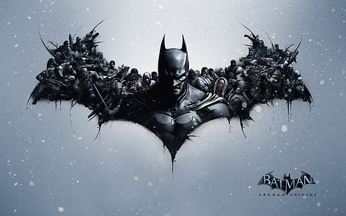 Batman Arkham Origins Video Game, origines, jeu, vidéo, batman, arkham, Fond d'écran HD HD wallpaper