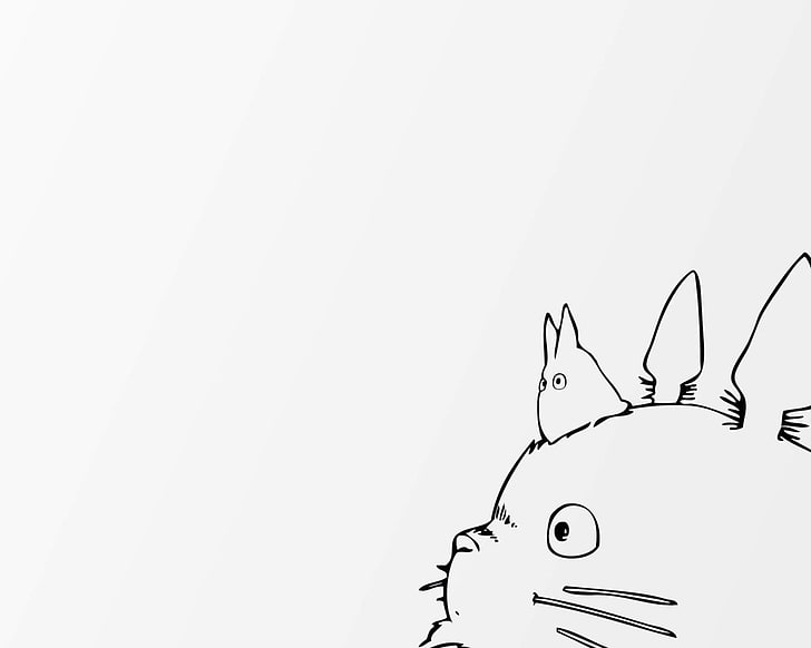Mi vecino Totoro, Totoro, Studio Ghibli, anime, Fondo de pantalla HD