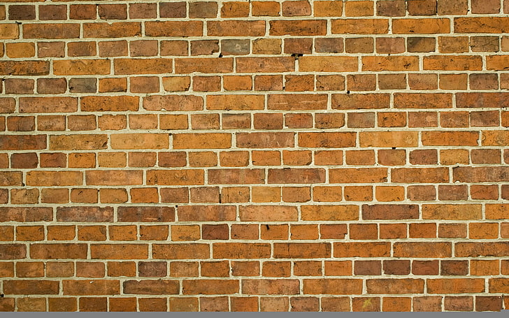 brown wall, wall, brick, masonry, texture units, HD wallpaper