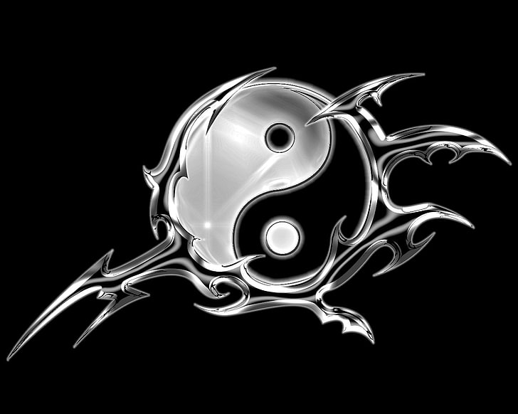 Yin and Yang, Future Tatoo, HD wallpaper