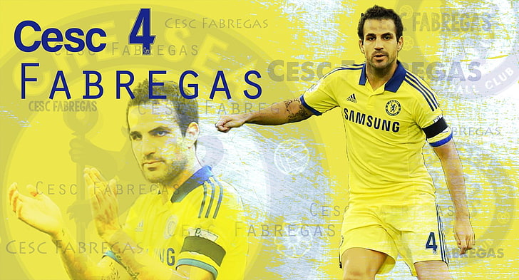 Cesc Fabregas, Chelsea FC, Cesc Fabregas, futebol, HD papel de parede
