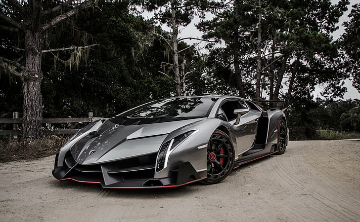 Concept car, Lamborghini Veneno, superdeportivo, Fondo de pantalla HD