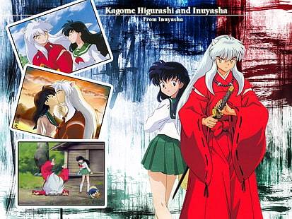 Démon Dogears Inuyasha et kagome Anime Inuyasha HD Art, Démon, Inuyasha, Kagome, Dogears, Fond d'écran HD HD wallpaper