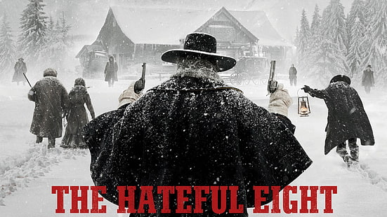 The Hateful Eight, Quentin Tarantino, ภาพยนตร์, วอลล์เปเปอร์ HD HD wallpaper