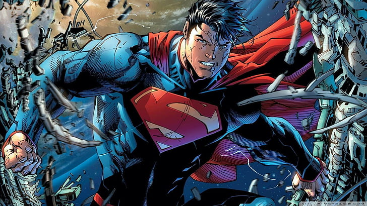 Супермен, комикс, постер фильма, DC Comics, супергерой, HD обои
