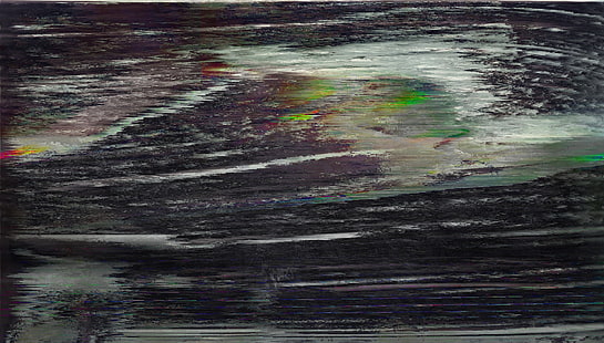 ภาพวาดนามธรรมสีน้ำตาลและสีเขียวศิลปะผิดพลาด, วอลล์เปเปอร์ HD HD wallpaper