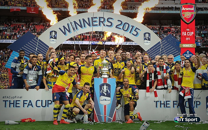 FA Cup Winners 2015-Football Wallpaper, HD wallpaper
