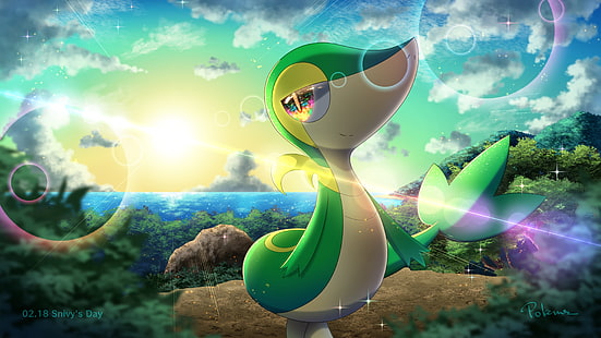 Pokémon, Snivy (Pokémon), HD-Hintergrundbild HD wallpaper