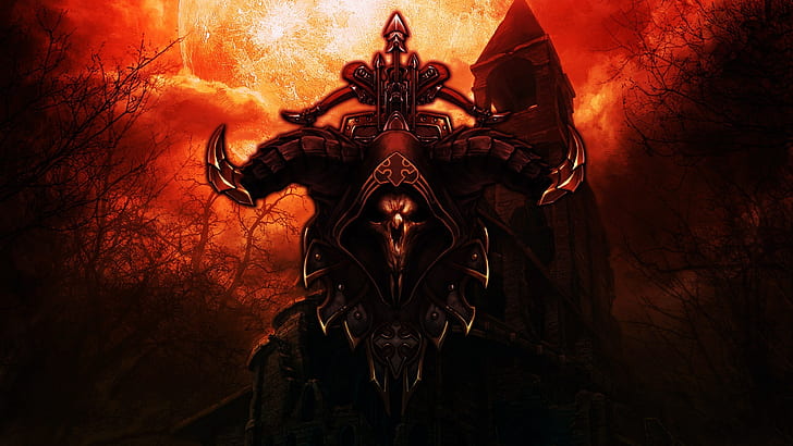 blizzard, demon hunter, Diablo 3, HD wallpaper