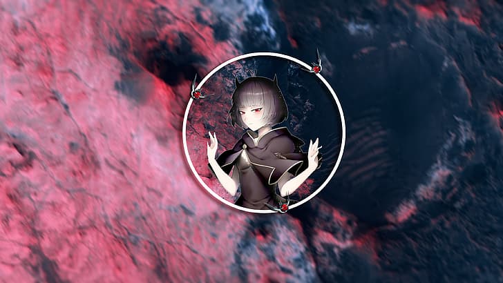 Nero (Black Clover), Black Clover, Anime Mädchen, Anime, Weltraum, Schwarze Bullen, HD-Hintergrundbild